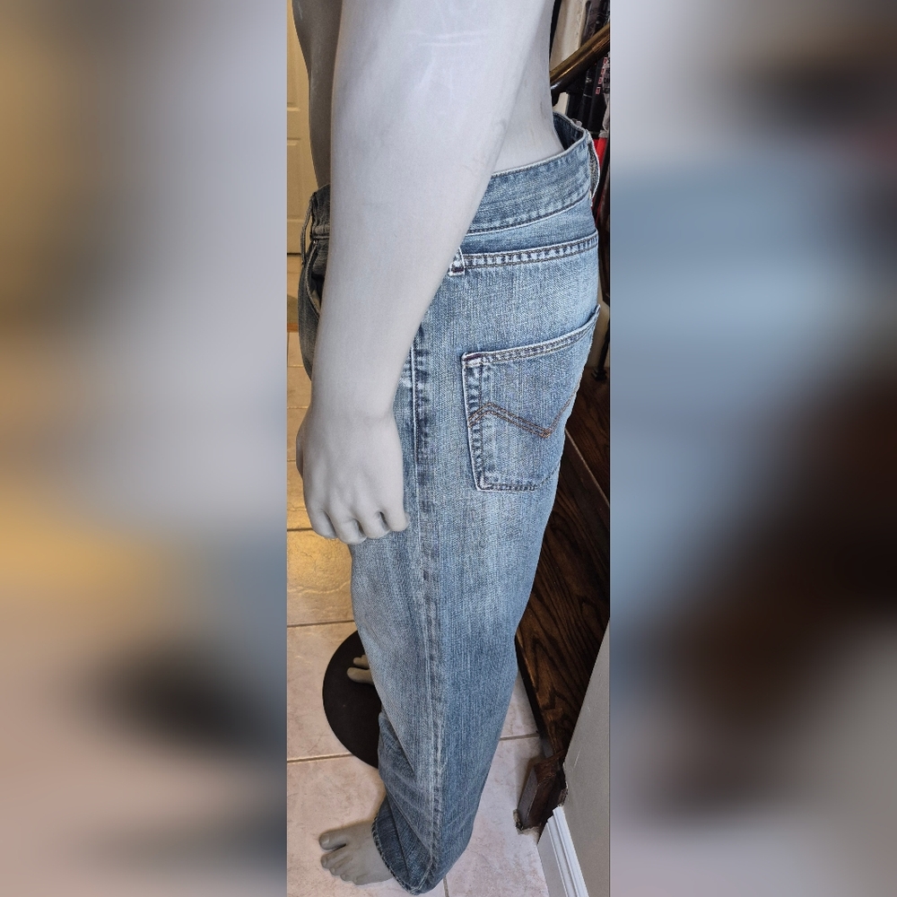 Energie Men's Light Blue Bootcut Jeans - Picture 7 of 11